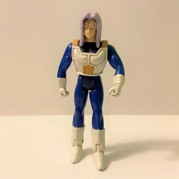Vintage 2001 Dragon Ball Z Teen Trunks Saiyan Armor Action Figure by Irwin 3.5" - Picture 1 of 9